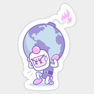 Bomb Voyage Sticker